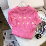 Simple Short - sleeved Blouse Soft Tops for Women Cool Women's Clothing - Zeprah