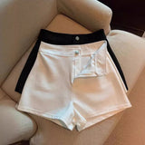 Simple Shorts High Waist Hot Pants Summer Girl Shorts - Zeprah
