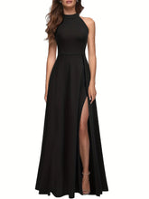 Sleeveless Halter Floor - Length Ball Gown - Zeprah