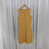 Sleeveless Sweater Dresses Loose - fit Midi Dress Modern Dress - Zeprah