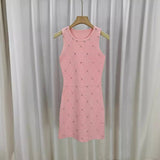 Sleeveless Sweater Dresses Loose - fit Midi Dress Modern Dress - Zeprah