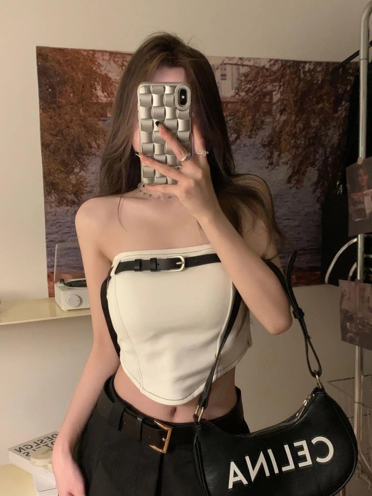 slim - fit camisole best - selling popular Sleeveless Tops Going out basic tank top - Zeprah
