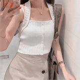 Slim - fit tank Top Popular Women's Tanks Camis Basic Going Out Tops - Zeprah