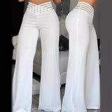 Solid Long Pants Versatile Trendy Trousers Casual Pants - Zeprah