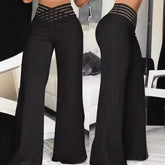 Solid Long Pants Versatile Trendy Trousers Casual Pants - Zeprah