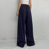 Sporty Casual Cargo Joggers Women Canvas Summer Flat Striped Color Block Mid Elastic Eco - Friendly Windproof Patchwork Custom - Zeprah