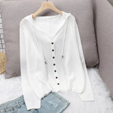 Spring and Summer New Cardigans Baggy Casual Ladies' Coat Versatile Coat - Zeprah
