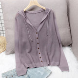 Spring and Summer New Cardigans Baggy Casual Ladies' Coat Versatile Coat - Zeprah