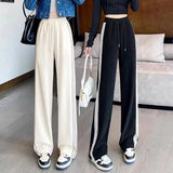 Straight - legged Trousers Casual Sporty Slacks loose Long Pants - Zeprah