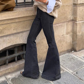 Stretchy Breathable Dark Wash Denim Pants for Women Skinny Fit High Waist Sexy Comfortable Casual Jeans - Zeprah