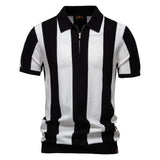 Summer New Breathable Fleece Lapel Short Sleeve Solid Men's for Shirt - Zeprah