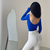 Sweet Slim - Fit Crewneck Long Sleeve Base Shirt | Quick Dry Jersey Top - Zeprah