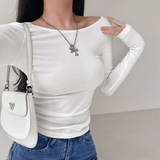 Sweet Slim - Fit Crewneck Long Sleeve Base Shirt | Quick Dry Jersey Top - Zeprah