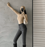 Sweet Slim - Fit Crewneck Long Sleeve Base Shirt | Quick Dry Jersey Top - Zeprah