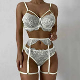 Teddy Babydoll Women's Underwear Women Lingerie Set With Garter Belt - Zeprah