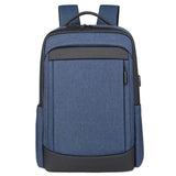 Travel Daypack USB Charging Computer Bags Oxford Waterproof Backbag Men Laptop Bag Backpack - Zeprah
