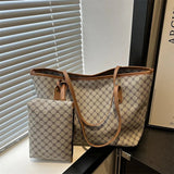 Two - piece Tote Bag Classic Popular Handbag Fashionable Women's Handbag - Zeprah