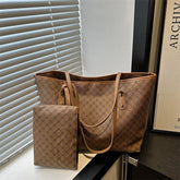 Two - piece Tote Bag Classic Popular Handbag Fashionable Women's Handbag - Zeprah