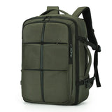 Unisex Business Laptop Backpack USB Waterproof Oxford Zipper Characters Fashion Travel Independent Shoe Compartment - Zeprah