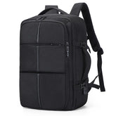 Unisex Business Laptop Backpack USB Waterproof Oxford Zipper Characters Fashion Travel Independent Shoe Compartment - Zeprah