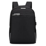 Unisex College Computer Backpack Oxford Zipper Waterproof Polyester Mochila Antirrobo for School Travel - Zeprah