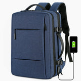 Unisex Waterproof Oxford Computer Backpack with Large Capacity Zipper Closure for Students School & Travel - Zeprah
