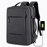 Unisex Waterproof Oxford Computer Backpack with Large Capacity Zipper Closure for Students School & Travel - Zeprah