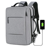 Unisex Waterproof Oxford Computer Backpack with Large Capacity Zipper Closure for Students School & Travel - Zeprah