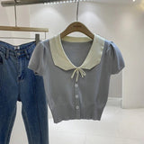 Versatile T-shirt for Women Soft New design Women's Clothing Best - selling Short - sleeved Blouse - Zeprah