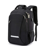 Waterproof College School Laptop Backpack for Men Travel Backpack With USB Charging Business Laptop Backpack - Zeprah