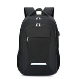 Waterproof College School Laptop Backpack for Men Travel Backpack With USB Charging Business Laptop Backpack - Zeprah