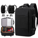 Waterproof Mens Business Laptop Backpacks Large Capacity Travel Backpack Bag Multifunction Anti Theft School Bags - Zeprah