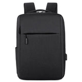 Waterproof Oxford School Bag Student Laptop Backpack Fashion with USB Business Travel Polyester - Zeprah