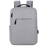 Waterproof Oxford School Bag Student Laptop Backpack Fashion with USB Business Travel Polyester - Zeprah