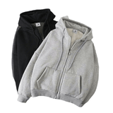 Wholesale Unisex Thickened Hoodie| Women's New Fashion Long Sleeve Zipper Pullo | Anti - Pilling & Breathable Winter Casual Wear - Zeprah