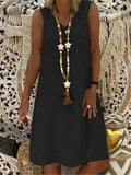 Women Dress Summer Ladies Fashion Sleeveless Dress Vest Dress - Zeprah