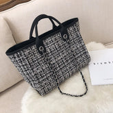 Womens Designer Cotton Canvas Tote Handbags Eco - Friendly Shopping Bag Large Tote Ladies Hand Bag - Zeprah