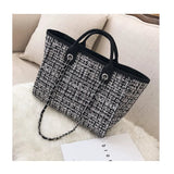 Womens Designer Cotton Canvas Tote Handbags Eco - Friendly Shopping Bag Large Tote Ladies Hand Bag - Zeprah