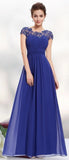 Women's Evening Party Long Elegant Lace Dress Bridesmaid Wedding Mother of Bride Casual Dresses - Zeprah