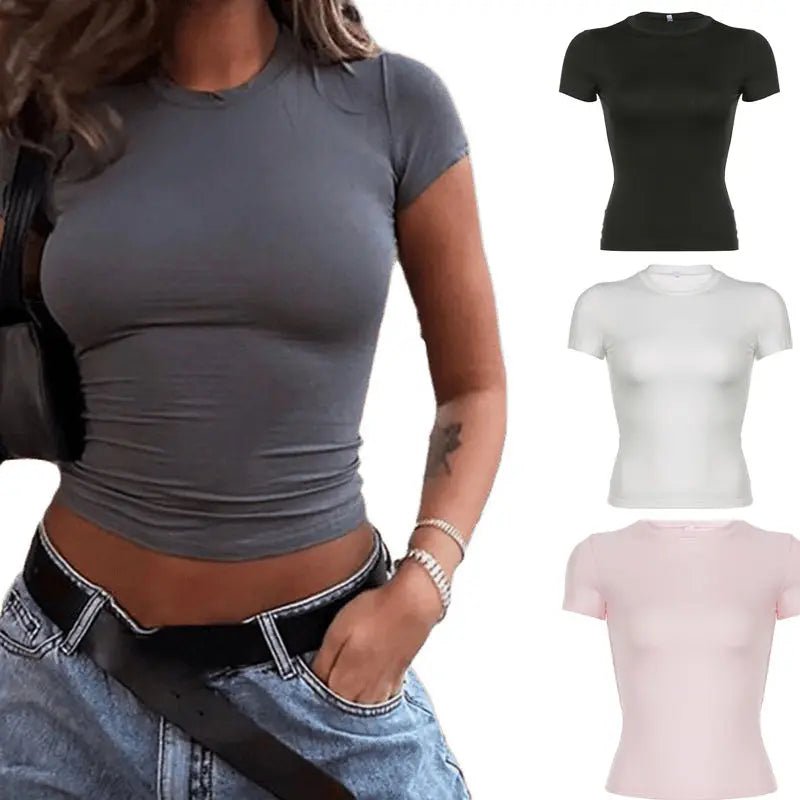 Women's Full Sleeve T-Shirt Patchwork Crew Neck Knit Pullover Breathable Eco - Friendly Anti - UV Slim Fit Casual - Zeprah