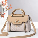 Women's Handbag New Fashion Trendy Solid Color Versatile Casual Shoulder Crossbody Women's Bag - Zeprah