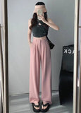 Women's High Waist Wide Leg All - Match Casual Loose Pants - Zeprah