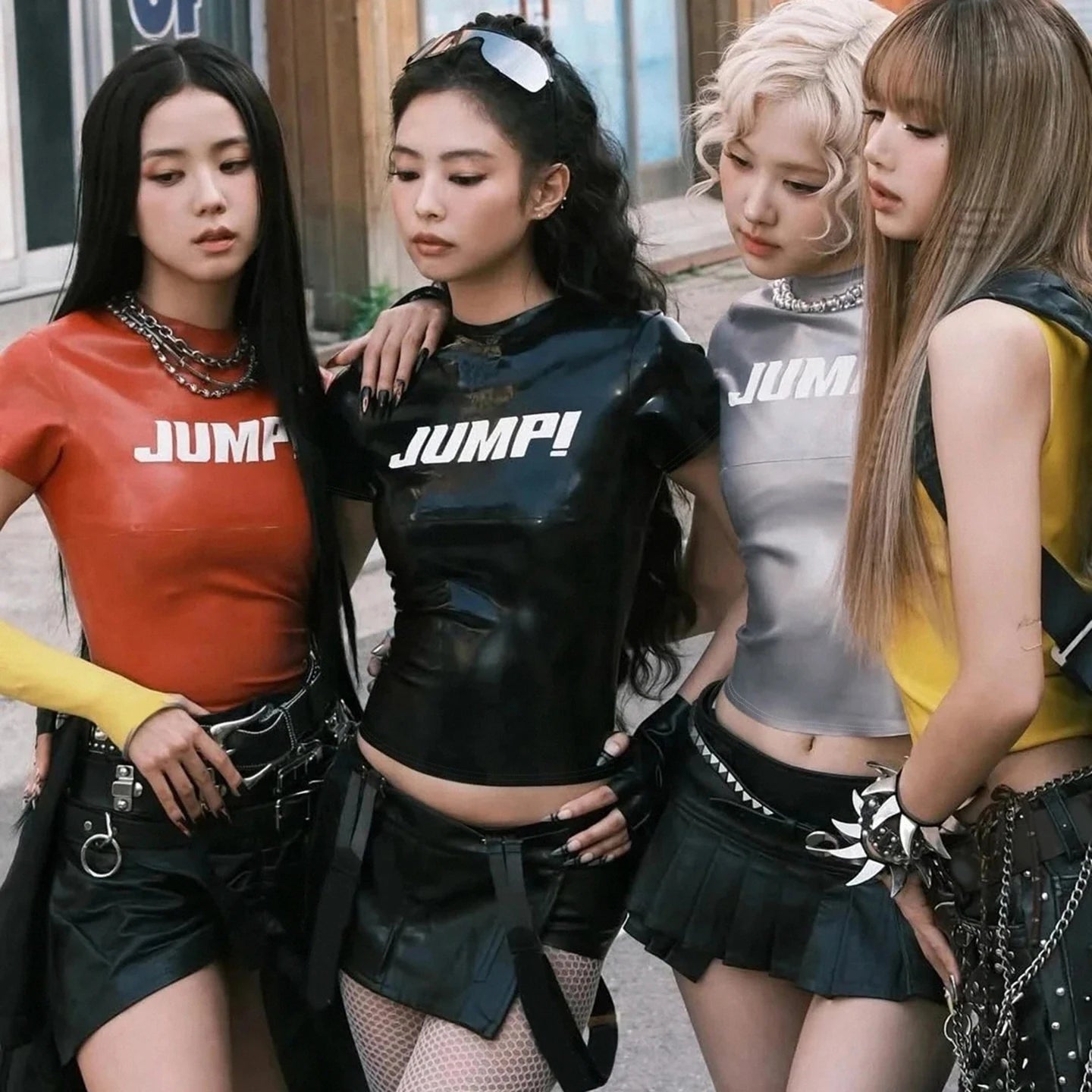 Women's Hip Hop Knitted Tight T-Shirt Tank Tops Sexy Fitted Short Sleeve Top with Leather Look Dance Sports Wear - Zeprah