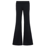 Women's Low Rise Fold Over Yoga Pants Flared Bootcut Leggings High Elasticity Slim Fit Casual - Zeprah