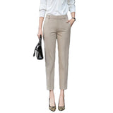 Women's Summer Ease in to Comfort Fit Barely Bootcut Stretch Pants Overalls Lady - Zeprah