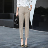 Women's Summer Ease in to Comfort Fit Barely Bootcut Stretch Pants Overalls Lady - Zeprah