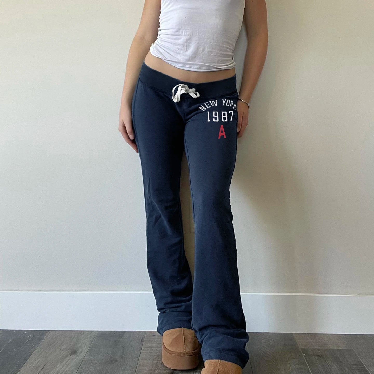 Women's Summer Flat Front Brushed Fleece Sweatpants - Loose Fit Breathable Eco - Friendly Athletic - Zeprah