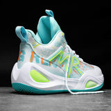 Anti Slip and Wear Resistant Professional Men Outdoor Sport Sneakers Blank Leather Women Basketball Shoes