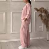 Fashionable European American Style Cotton Linen Set