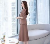 Elegant Temperament Two-Piece Suit Dress